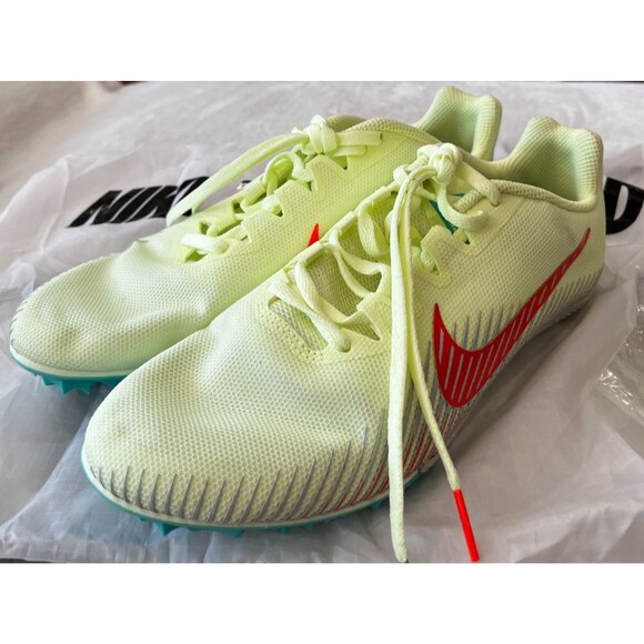 NEW Nike Zoom Rival M9 Track Cleats Spikes Yellow Men’s Size 6 AH1020-700 main image 7